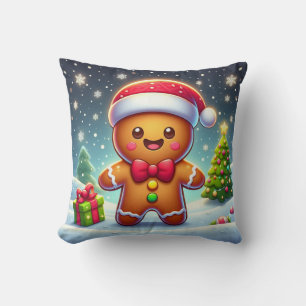 Almofada Gengibre de Natal bonito/Pão de Pão de Pão de inve