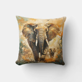 Almofada Gentle Giants: Travesseiro decorativo Elefante