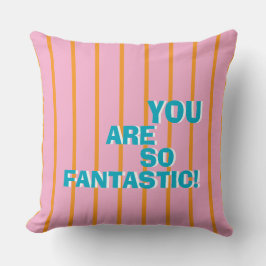 Almofada Geometric, Colorful, Appreciative Message