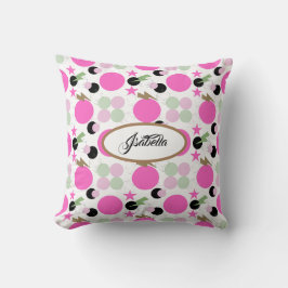 Almofada Geometric graphic power girl