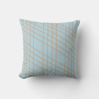Almofada "Geometric Pattern on Blue"
