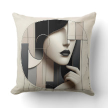 Geometric Sculpted Portrait 