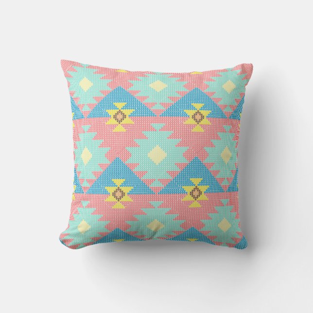 Almofada Geometric seamless pattern design,  home decor ide (Frente)