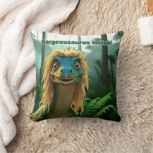 Almofada Georgeousaurus Blond Dinossaur