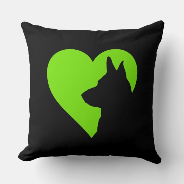 Almofada German shepherd (Frente)