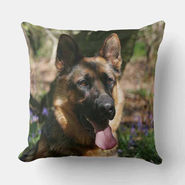 Almofada German shepherd (Frente)