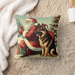 Almofada German shepherd de Natal