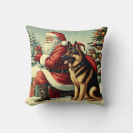 Almofada German shepherd de Natal