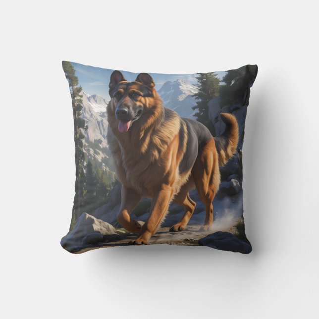 Almofada German shepherd Elegante (Frente)