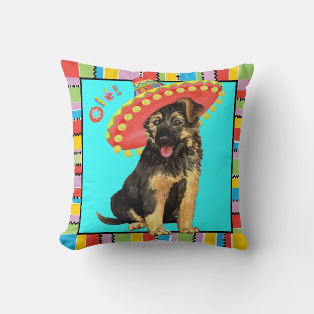 Almofada German shepherd Fiesta (Frente)