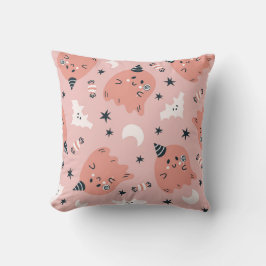 Almofada Ghost Bats e Candy do Dia das Bruxas