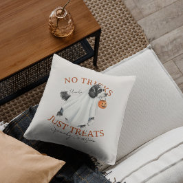 Almofada Ghost Costume Dog Doodle Season