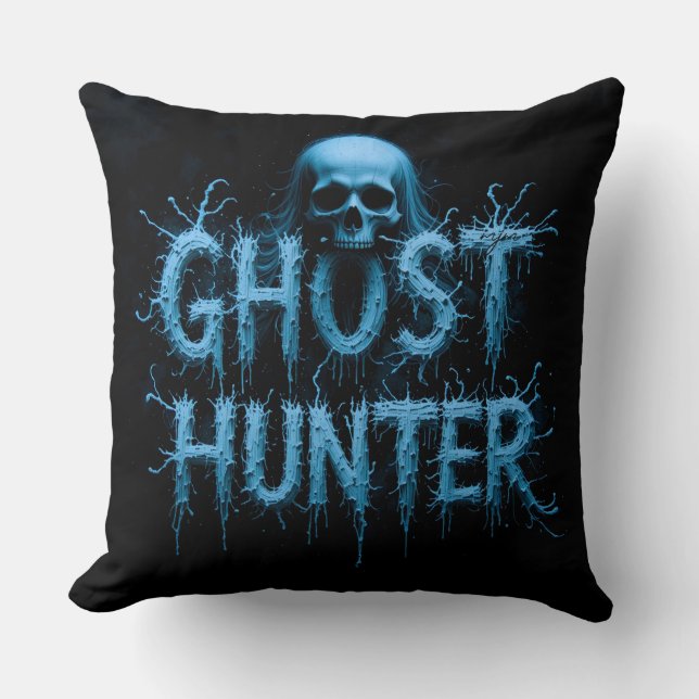 Almofada Ghost Hunter Skull (Frente)