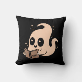 Almofada Ghost lendo livros
