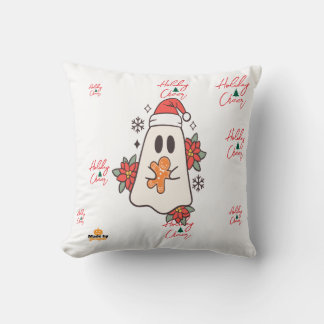 Almofada Ghost Mug Bonito de Natal | Pão de Gingerpão de Na