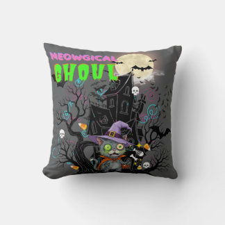 Almofada Ghoul de bruxas do Halloween