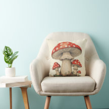 Giant Amanita Mushroom Retro Cottagecore - Graphic