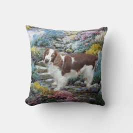 Almofada Gifes de Arte do Welsh Springer Spaniel