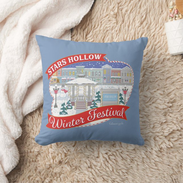 Almofada Gilmore Girls | Festival de inverno Stars Hollow (Cobertor)