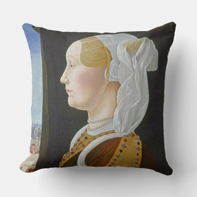 Almofada Ginevra Bentivoglio, C. 1474 - 77 (Frente)