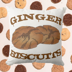 Almofada Ginger Biscuits Gingersnap Ginger Nut Cookies
