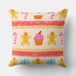 Almofada Gingerbread Christmas Pillow
