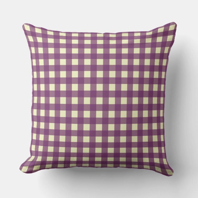 ALMOFADA GINGHAM - ROLA E BRANCA (Frente)