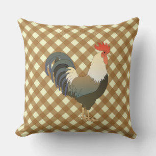 ALMOFADA GINGHAM ROOSTER