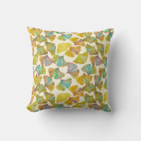 Gingko Leaves: Abstrato de Arte Floral