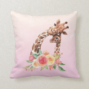 Almofada Girafa Gira-Cama Cura-Cama Mãe e Bebê