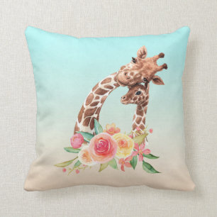 Almofada Girafa Gira-Cama Cura-Cama Mãe e Bebê