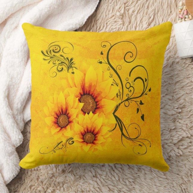 Almofada Girassóis (Cobertor)