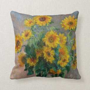 Almofada Girassóis por Claude Monet