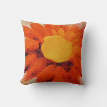 Girassol de laranja vibrante