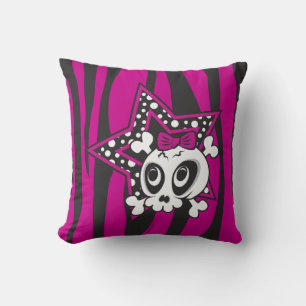 Almofada Girlie Emo Skull