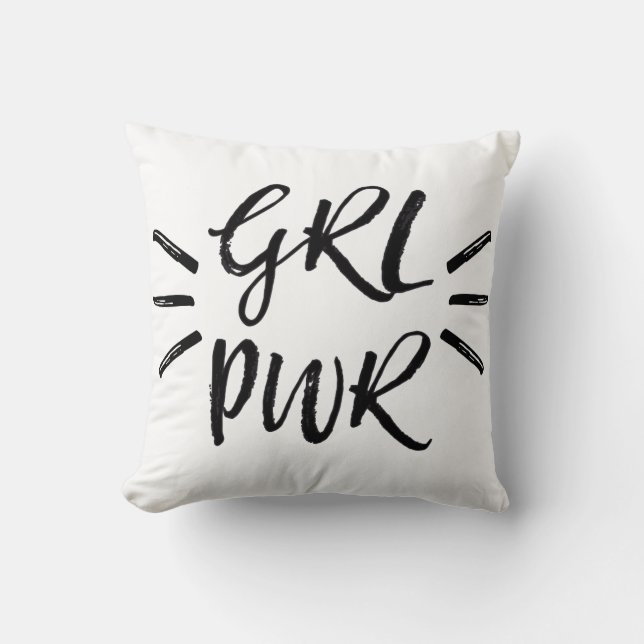 Almofada Girlpower, GRLPWR (Frente)