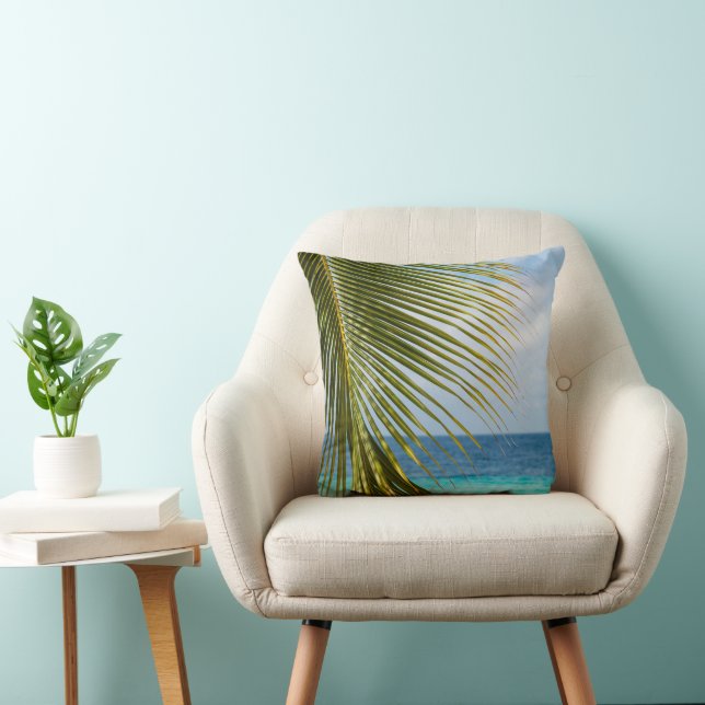 Almofada Glam Palm Ocean 1 (Cadeira)