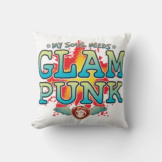 Almofada Glam Punk Soul Cushion (Frente)