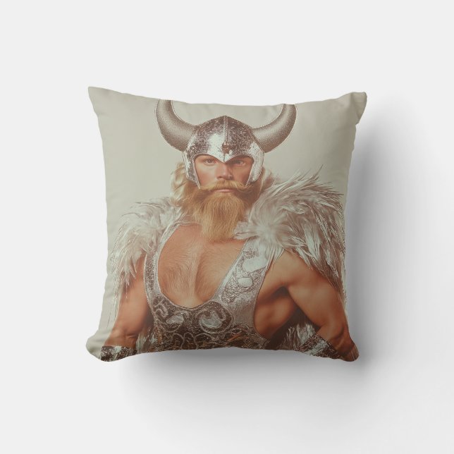Almofada Glam Viking Thor Travesseiro decorativo (Frente)