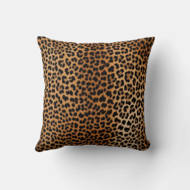 Almofada Glamoratti Leopard Print Throw Pillow