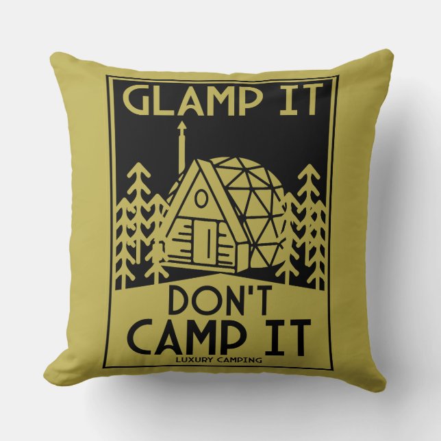 Almofada Glamping de Luxo (Frente)