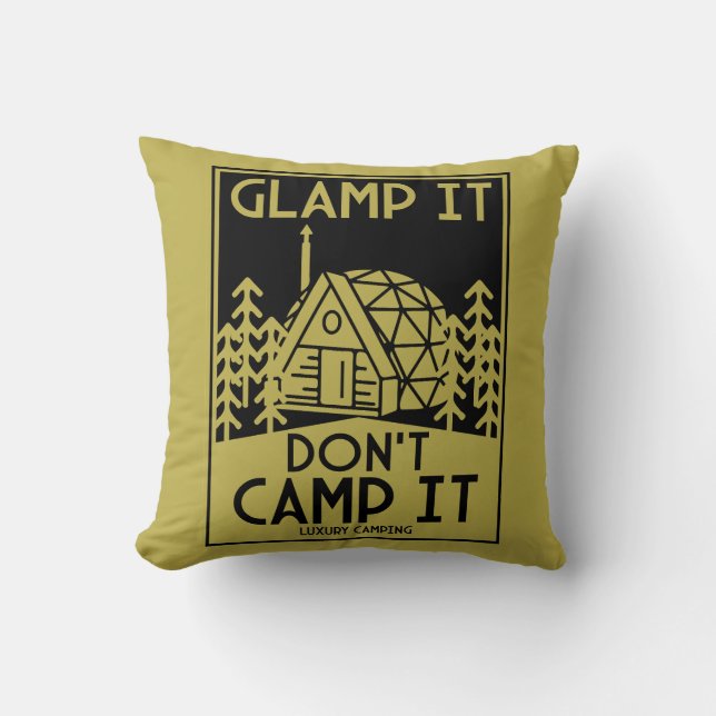 Almofada Glamping de Luxo (Frente)