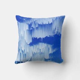 Almofada Glitch Sunset Landscape Decor