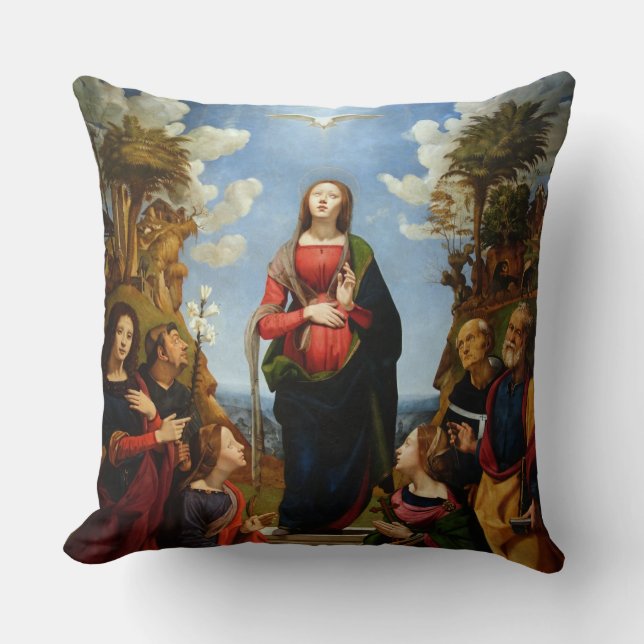 ALMOFADA GLÓRIA PARA A CONCEPÇÃO IMACULADA (Frente)