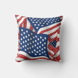 Almofada Glória Velha - Todos Americanos - Bandeira dos EUA