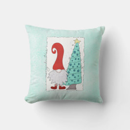 Almofada Gnome e Árvore de Natal Desenho de Natal