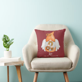 Almofada Gnome Leo Astrology Sign Angel