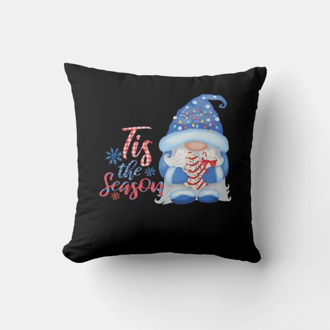 Almofada Gnome Tis The Season  (Frente)