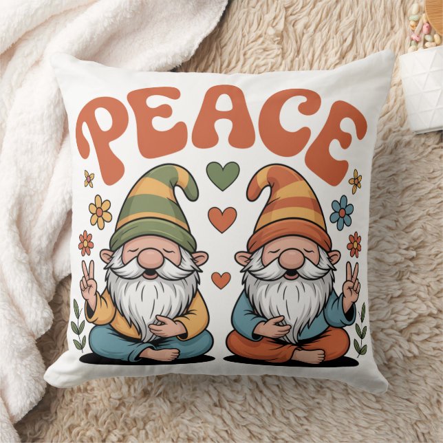 Almofada Gnomos da Paz (Cobertor)