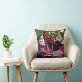 Almofada Gnomos De Jardim Você É O Número Gnome Adicionar N